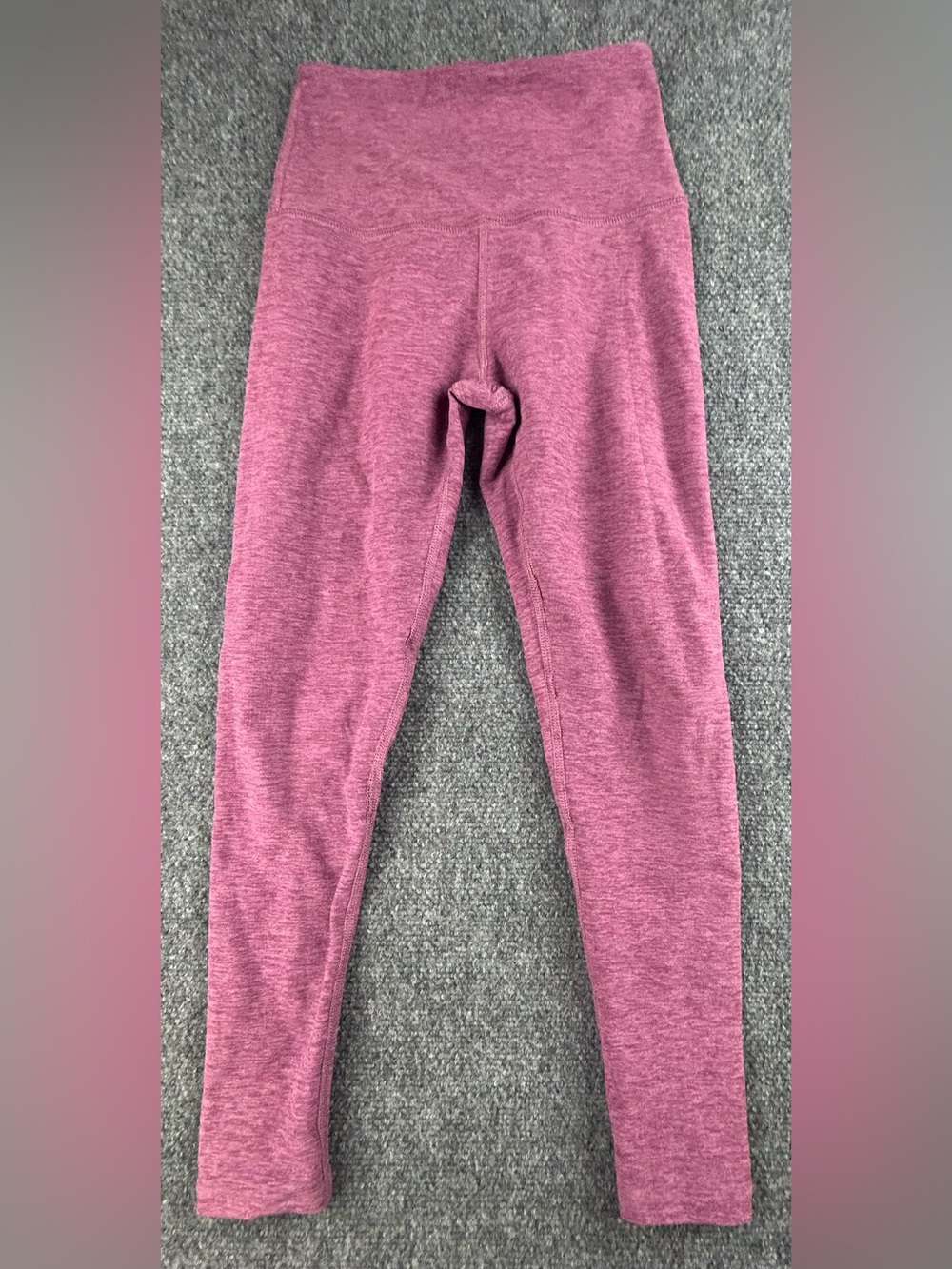 Beyond Yoga High Waisted Midi Legging Heather Pink Workout- XS